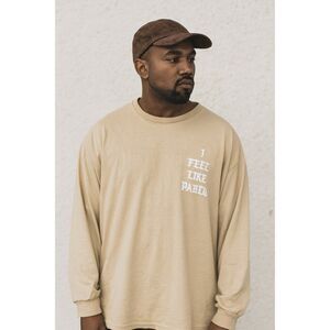 Kanye West I Am Pablo Beige Pullover Sweatshirt Tee  Mens Size XL